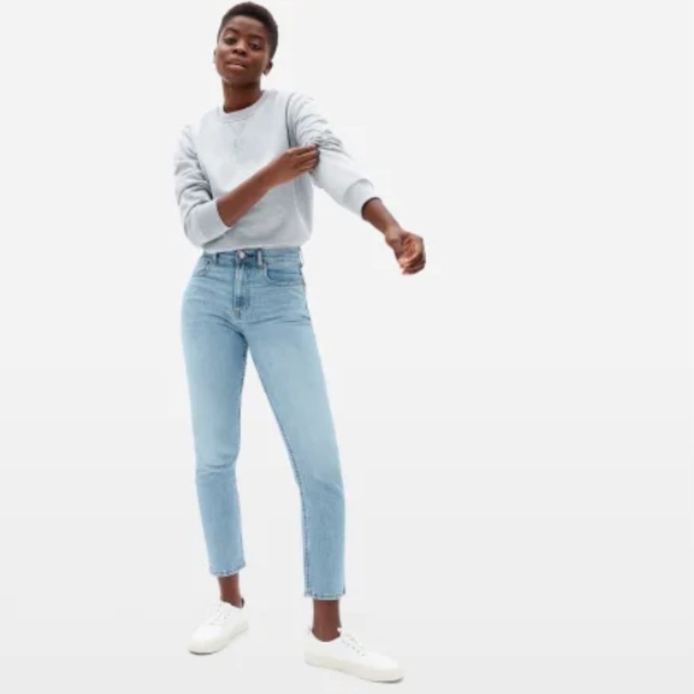 The Japanese Denim Cheeky Straight Leg Jean